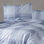 Voir la diapositive 3 : Home collection Parure housse de couette 100% coton 57 fils imprimé Nimableu
