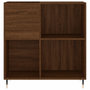 Voir la diapositive 4 : VIDAXL Armoire a disques chene marron 84,5x38x89 cm bois d'ingenierie