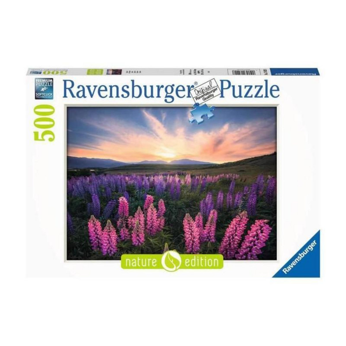 RAVENSBURGER Puzzle 500 p Les lupins