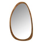 Paris Prix Miroir Mural Irrégulier en Bois  Vince  120cm Marron