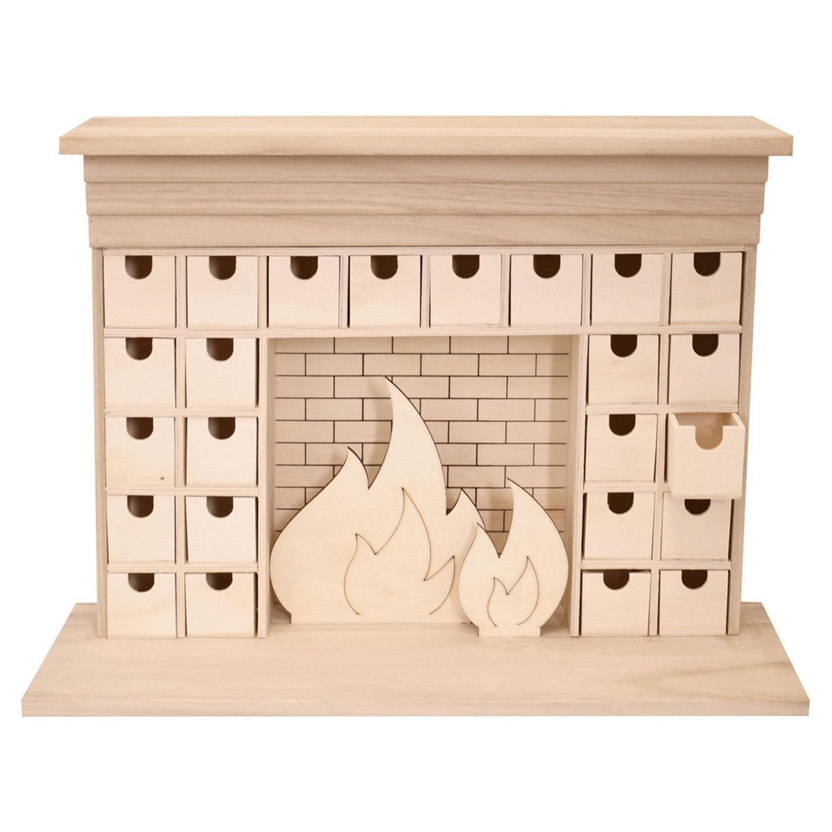 Artemio Calendrier de l'avent cheminée 46,5 x 33 cm