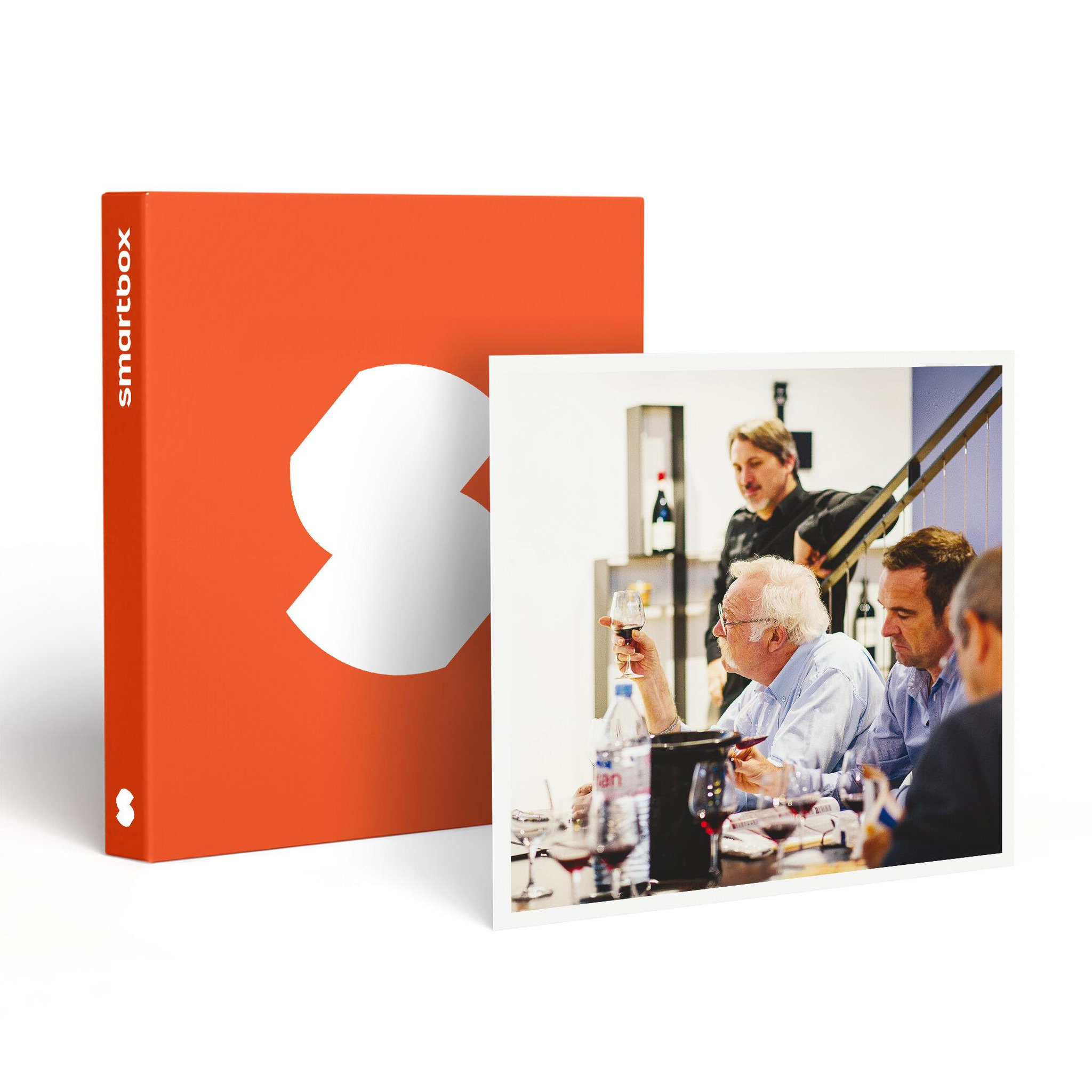 Smartbox Cours d'œnologie de 2h pour explorer le monde du vin avec prodégustation pour 2 personnes - coffret cadeau gastronomie
