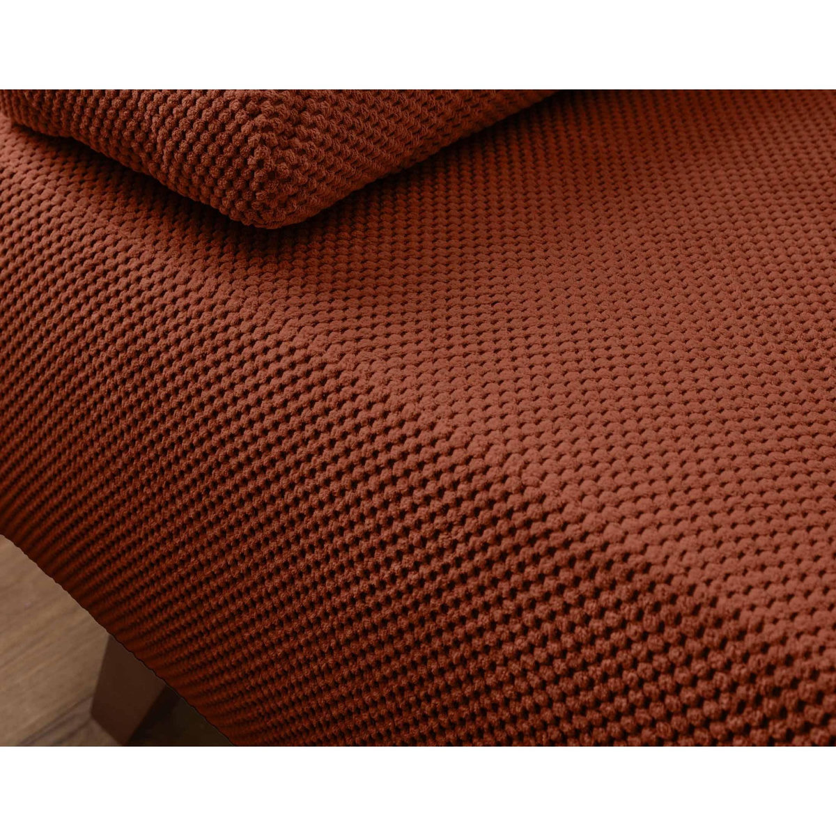 BEST MOBILIER Cristal - canapé 3 places - convertible avec coffre - en velours texturé