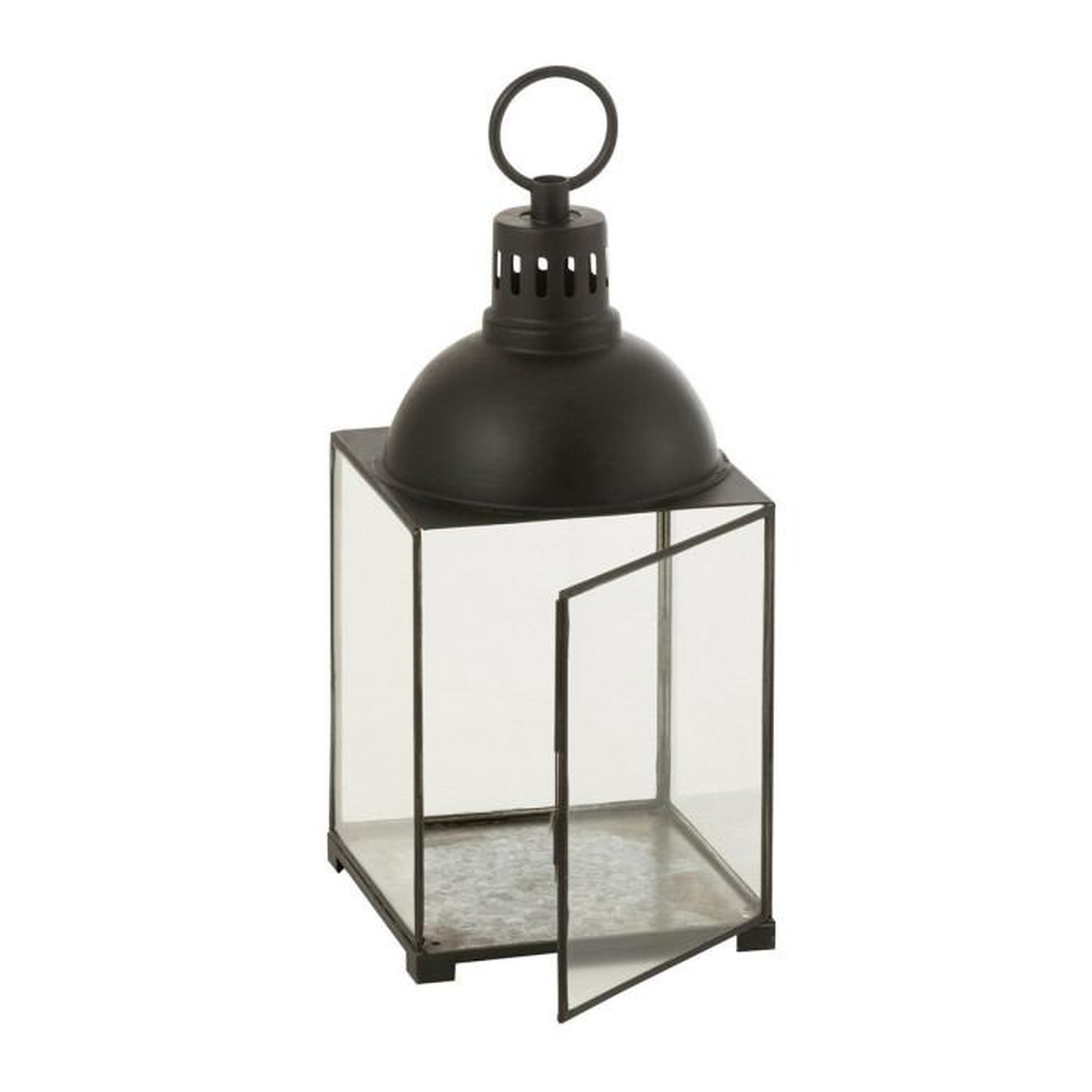 Voir la diapositive 2 : Paris Prix Lanterne Design en Verre  Hagrid  57cm Noir