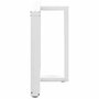 Voir la diapositive 5 : VIDAXL Pieds de table a manger forme de T 2 pcs blanc 90x35x(72-73) cm