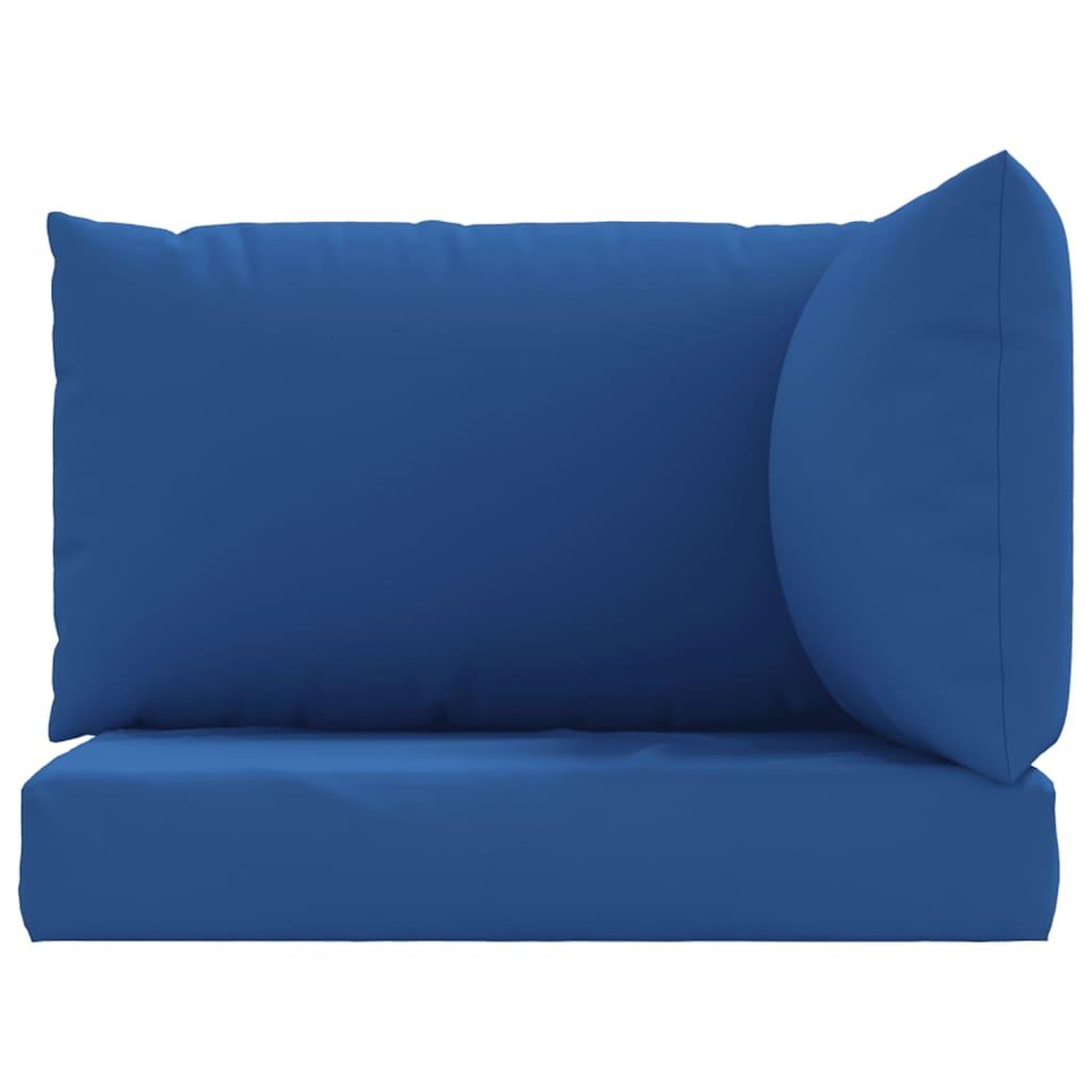 Voir la diapositive 4 : VIDAXL Coussins de palette lot de 3 bleu tissu oxford
