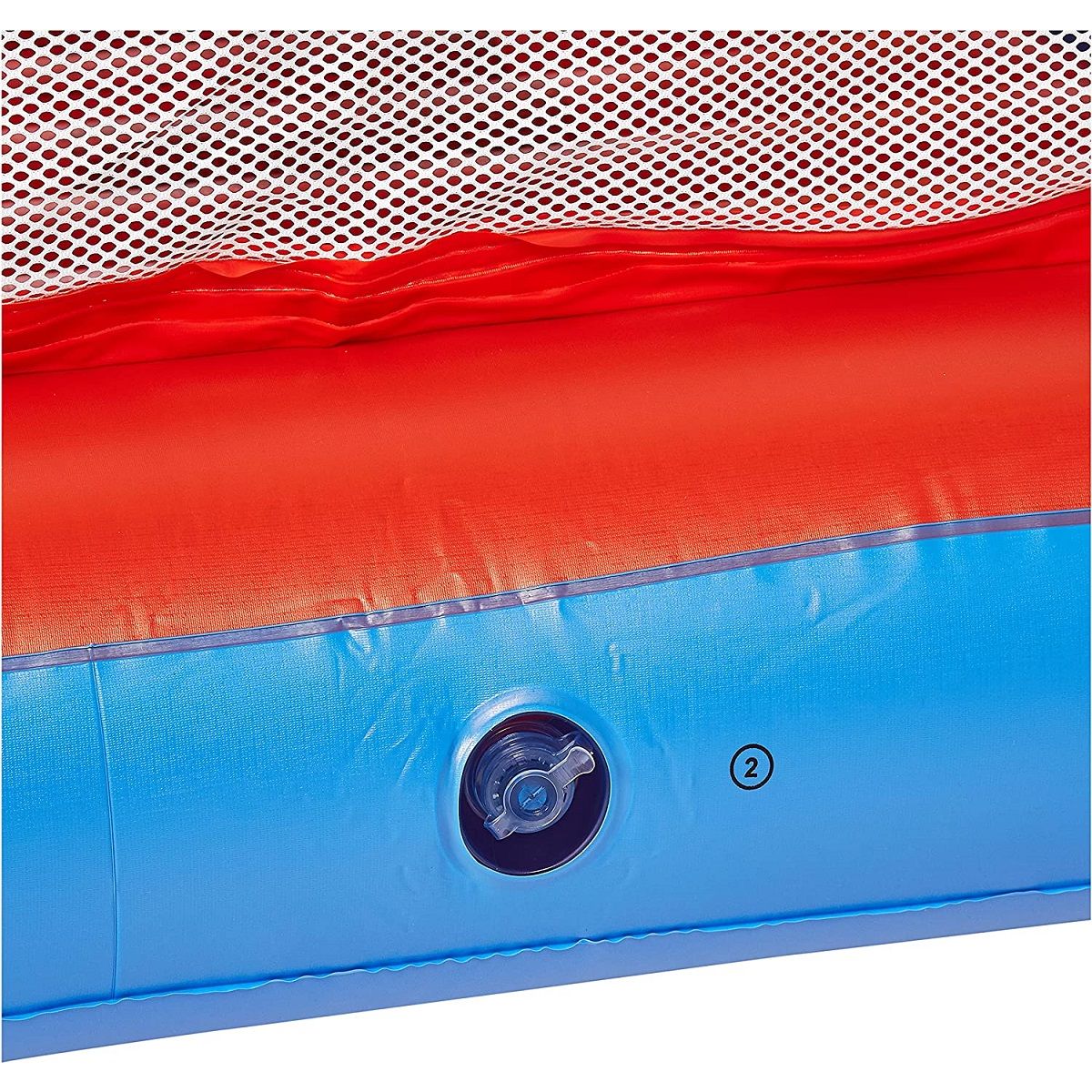 INTEX Trampoline gonflable carré