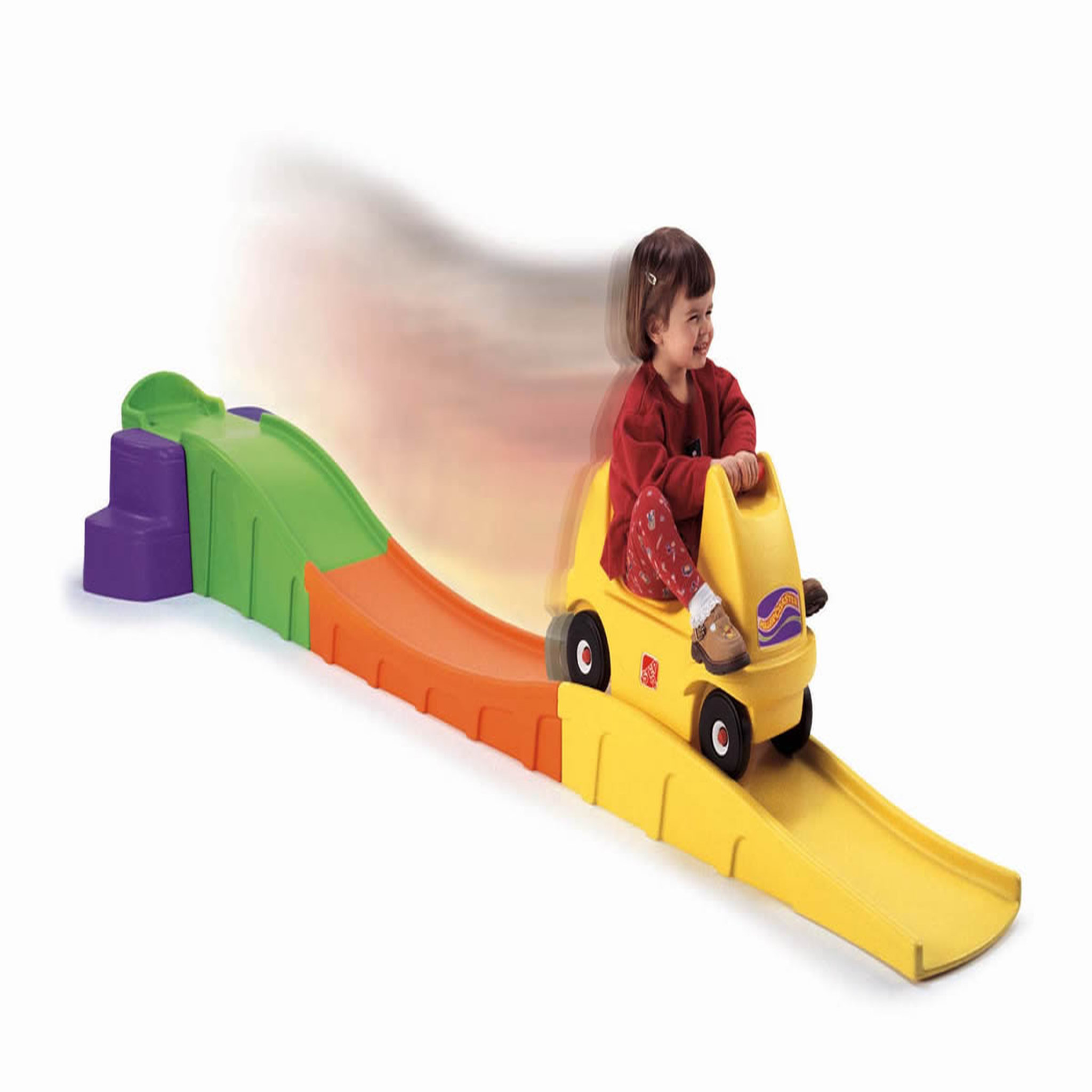 Voir la diapositive 2 : Step2 Toboggan Roller Coaster Up & Down