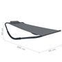Voir la diapositive 6 : VIDAXL Lit de jardin Gris 200x90 cm Acier