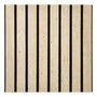 Voir la diapositive 2 : ATMOSPHERA Lot de 2 Panneaux Acoustiques Adhésifs Effet Travertin  Ribo  30x30cm Marron