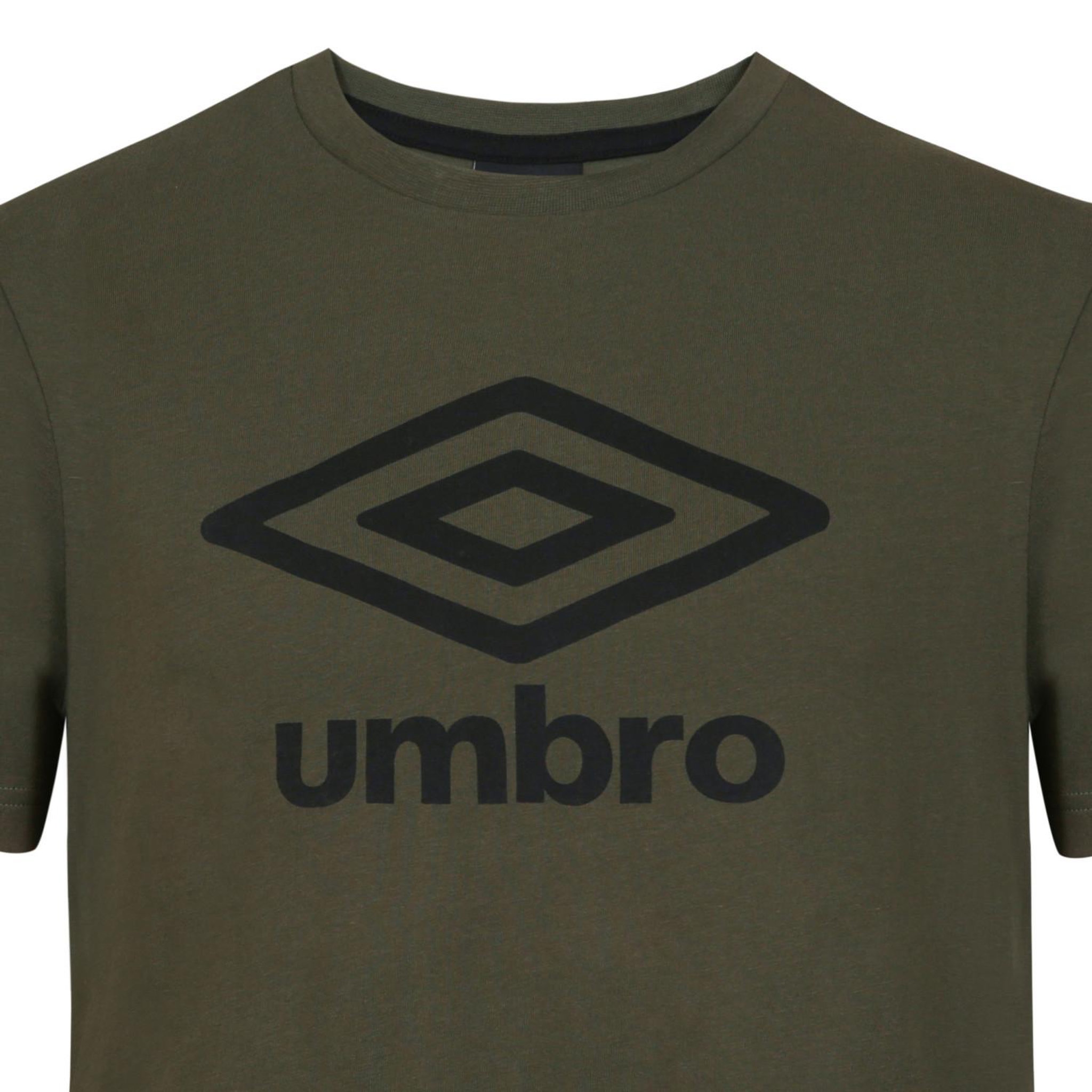Voir la diapositive 2 : UMBRO Tee shirt homme col rond en coton 160gsm et logo imprimé 729280