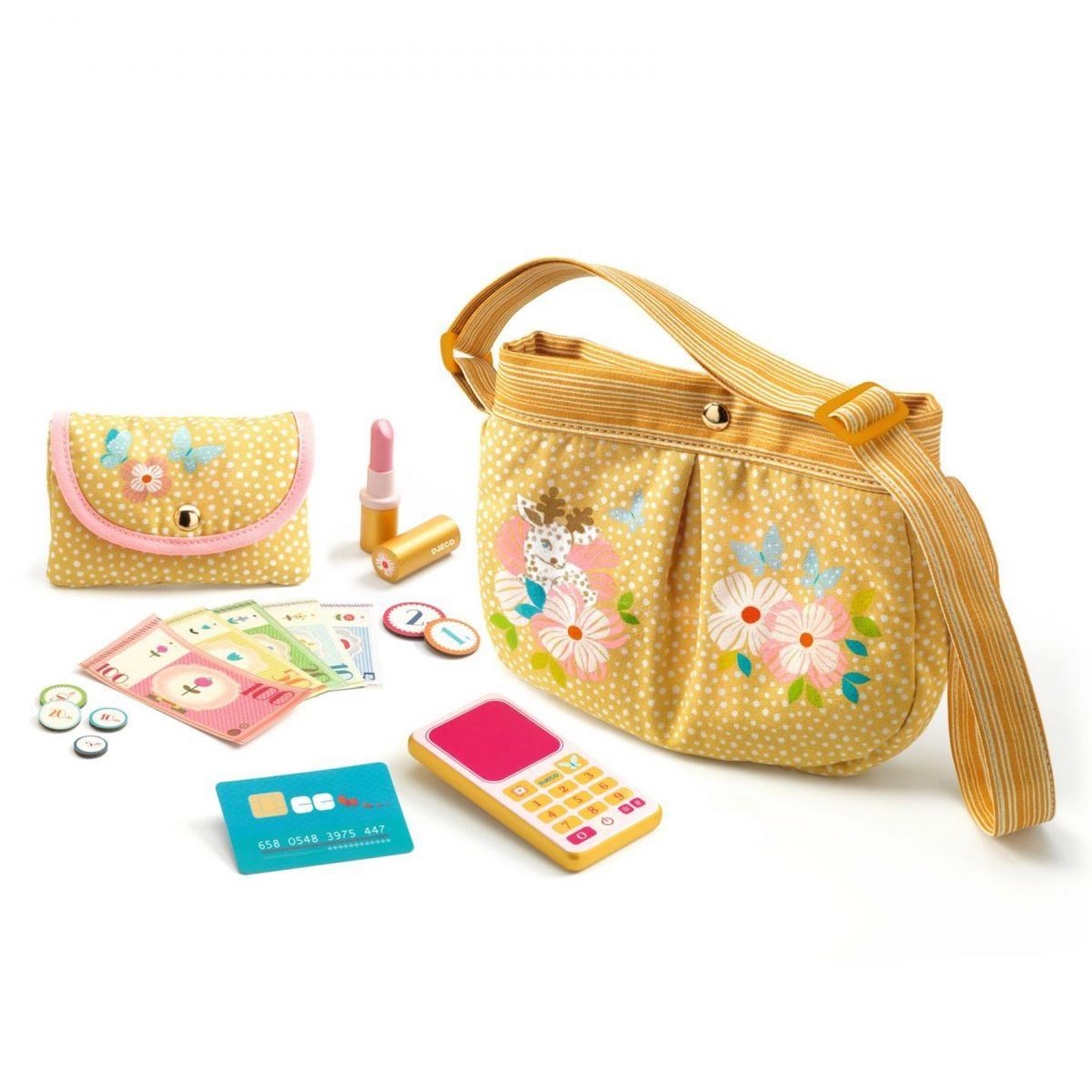 Voir la diapositive 2 : Djeco Sac à main et accessoires Orélia