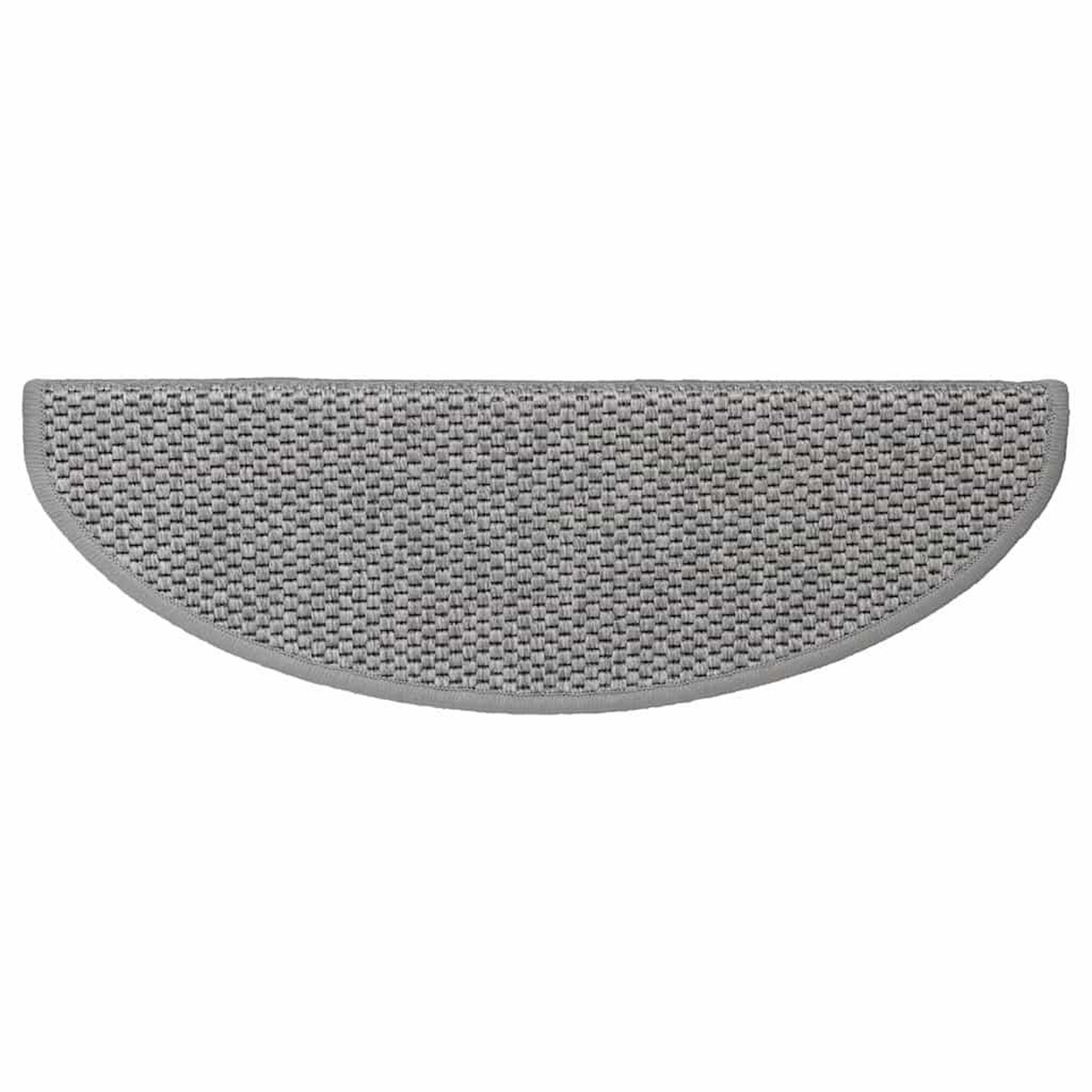 Voir la diapositive 5 : VIDAXL Tapis d'escalier autocollants 30 pcs 65x21x4 cm argente