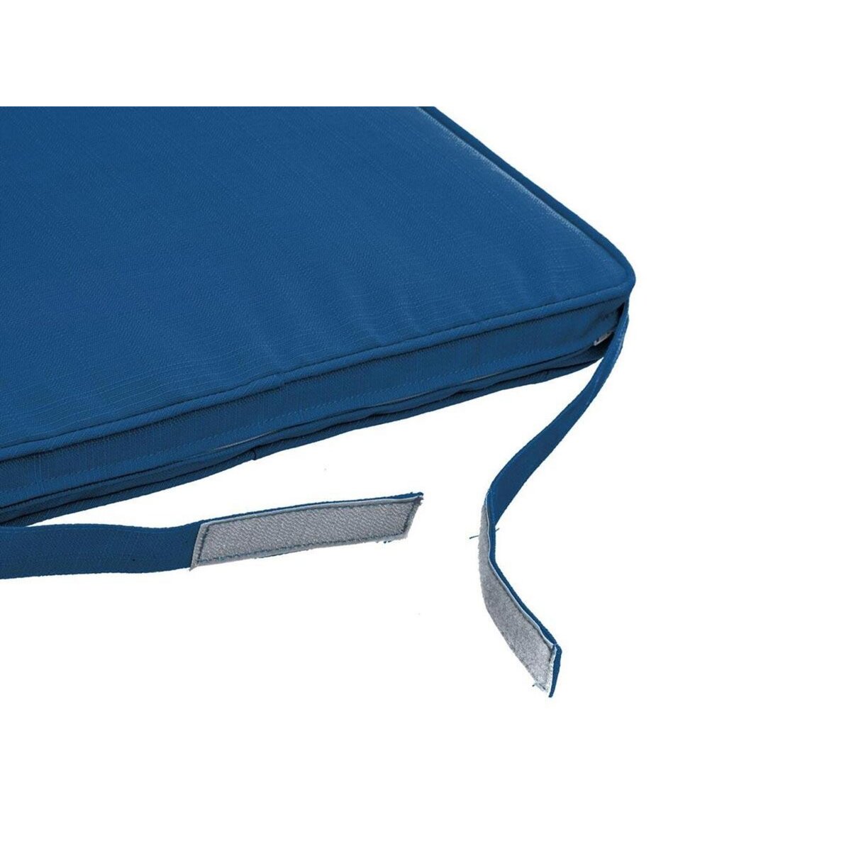 HESPERIDE Galette de chaise de jardin Bleu Indigo - 40 x 40 cm - Hespéride