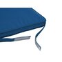 Voir la diapositive 4 : HESPERIDE Galette de chaise de jardin Bleu Indigo - 40 x 40 cm - Hespéride