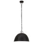 Voir la diapositive 3 : VIDAXL Lampe suspendue industrielle vintage 25 W Noir Rond 41 cm E27
