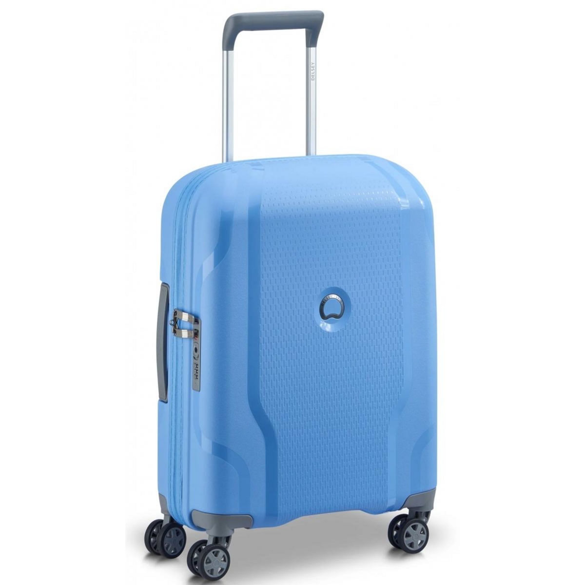 Delsey Valise cabine slim ultra-légère Clavel TSA polypropylène 55cm