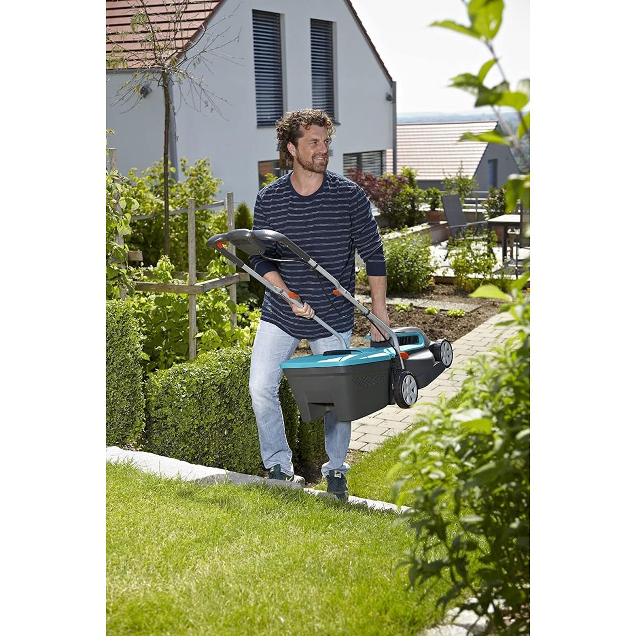 Voir la diapositive 4 : Gardena Tondeuse à gazon sans fil PowerMax Li-40/32