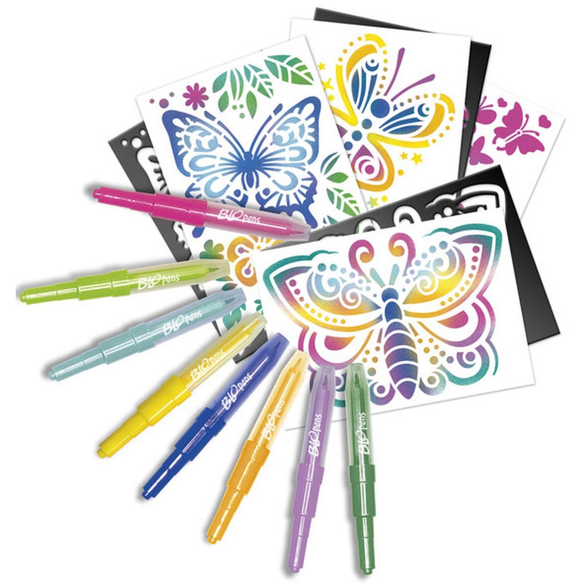 LANSAY Blopens Set d'Activités - papillons