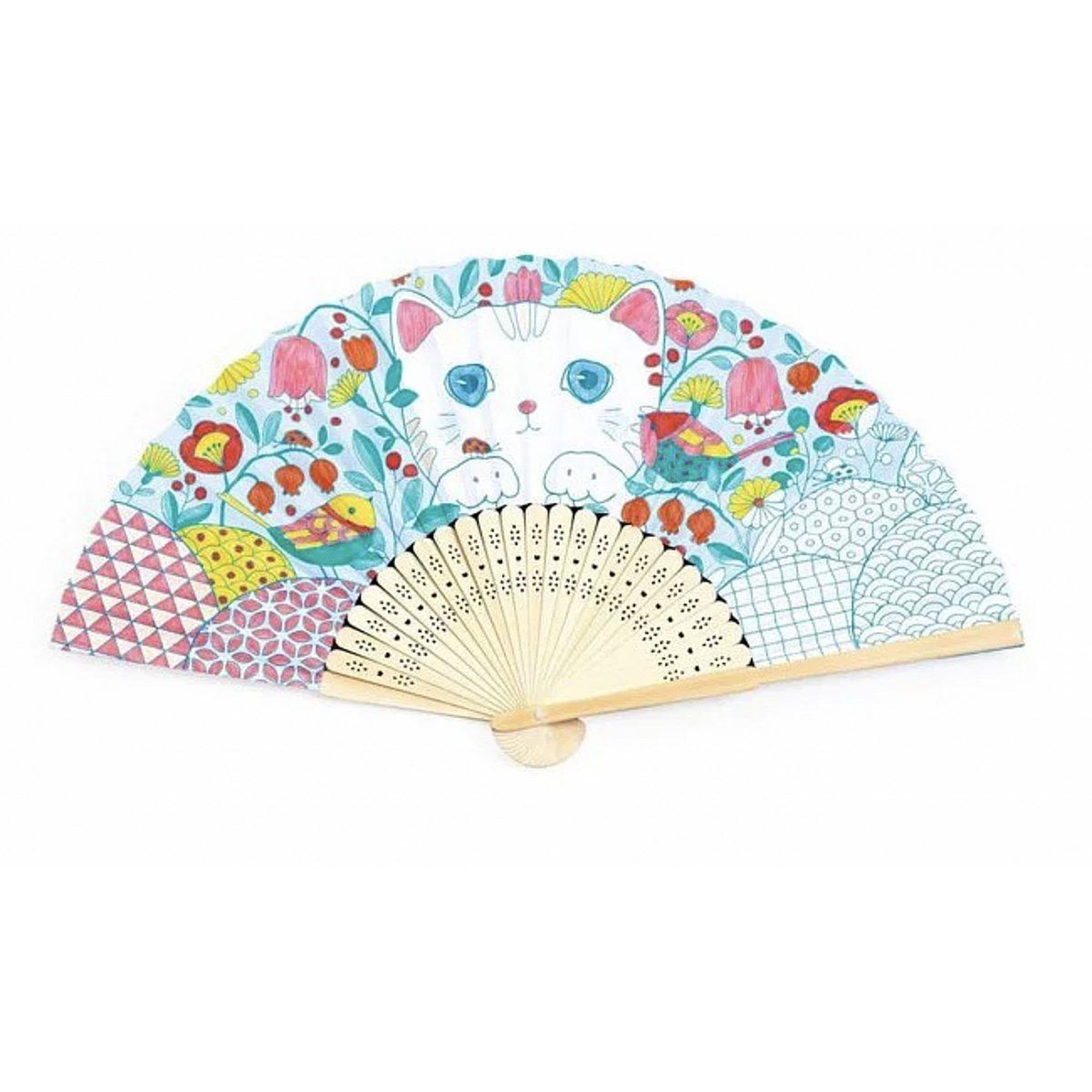 Djeco Do it yourself eventail koneko