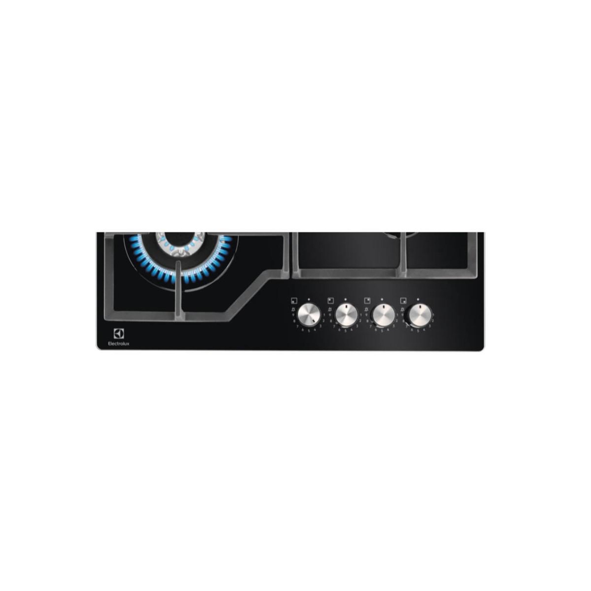 Voir la diapositive 3 : ELECTROLUX Table de cuisson gaz 59cm 4 feux noir - KGG64362K