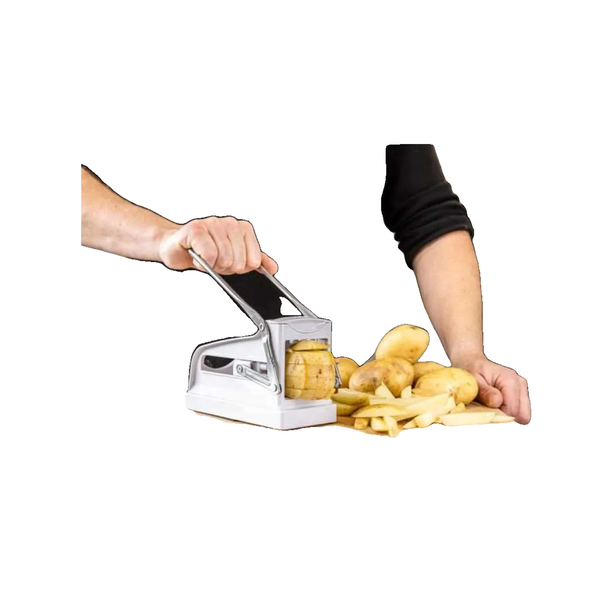 Voir la diapositive 6 : CRAFT Coupe fruit et légume Craft potato cutter argenté