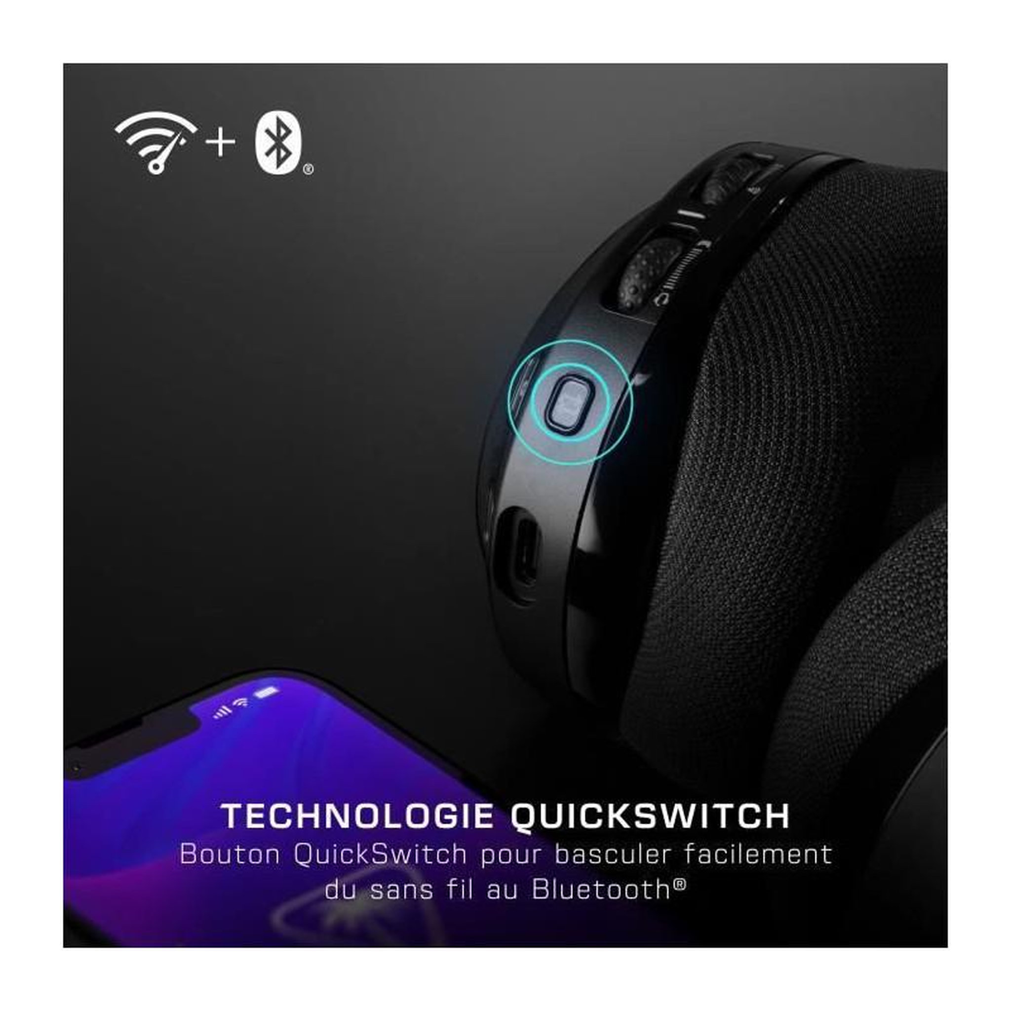Voir la diapositive 6 : Turtle Beach Casque de gaming multi-plateforme sans fil - TURTLE BEACH - Stealth™ 600 XB (Gen 3) - Noir