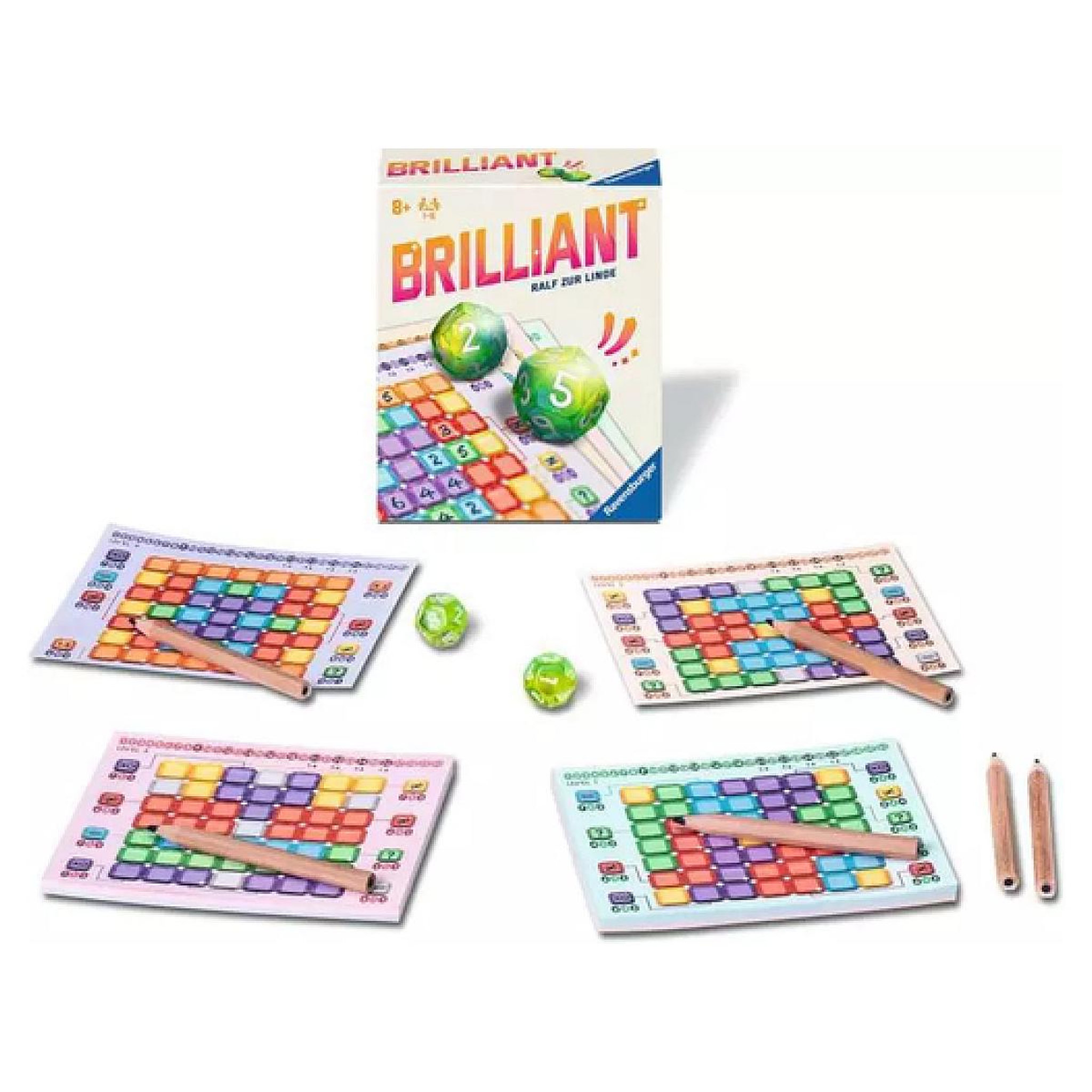 Voir la diapositive 3 : RAVENSBURGER Brilliant - Jeux famillial de des