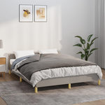 VIDAXL Couverture lestee avec housse Gris 122x183 cm 9 kg Tissu