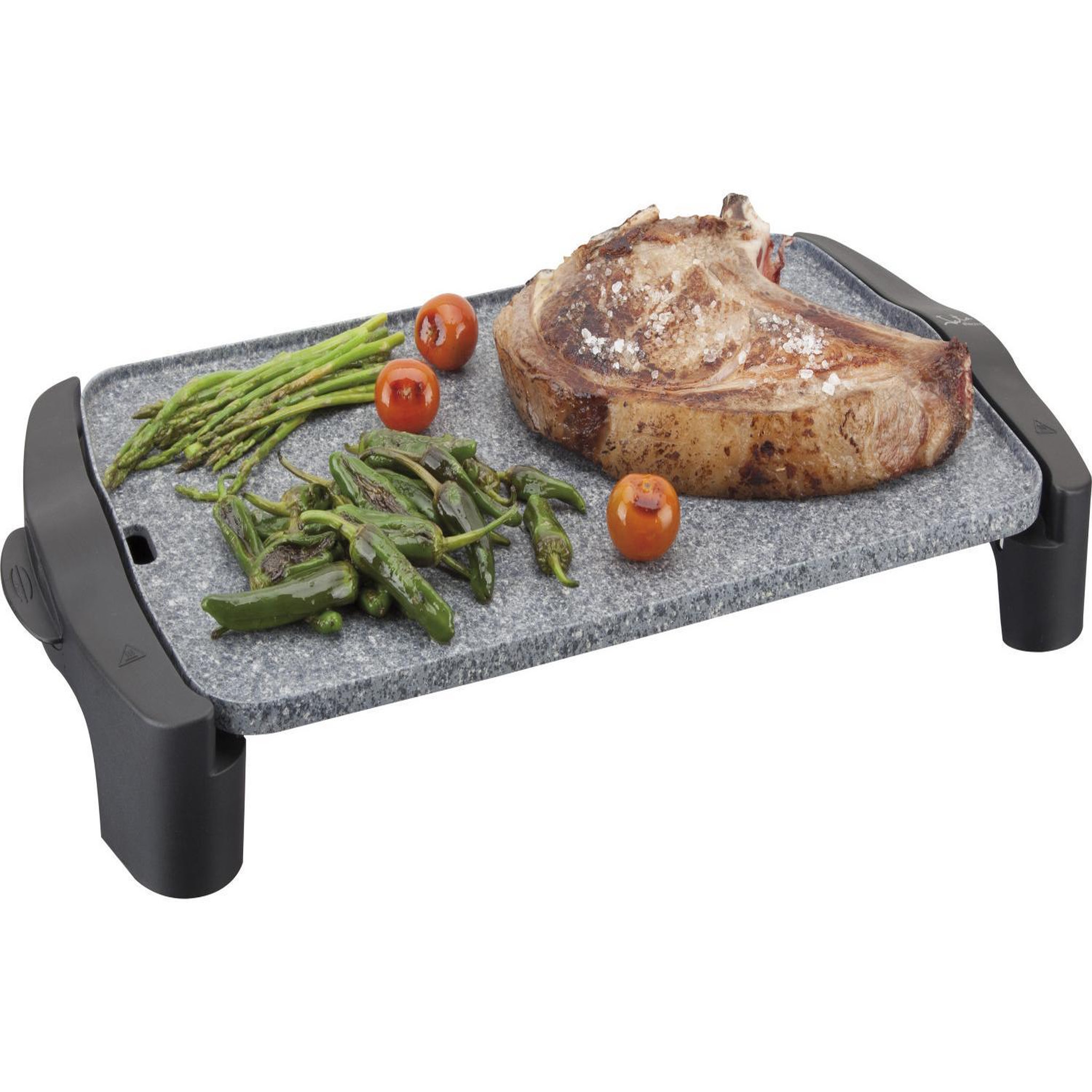 Voir la diapositive 3 : JATA Plancha électrique Jata GR558 2500 W surface granite