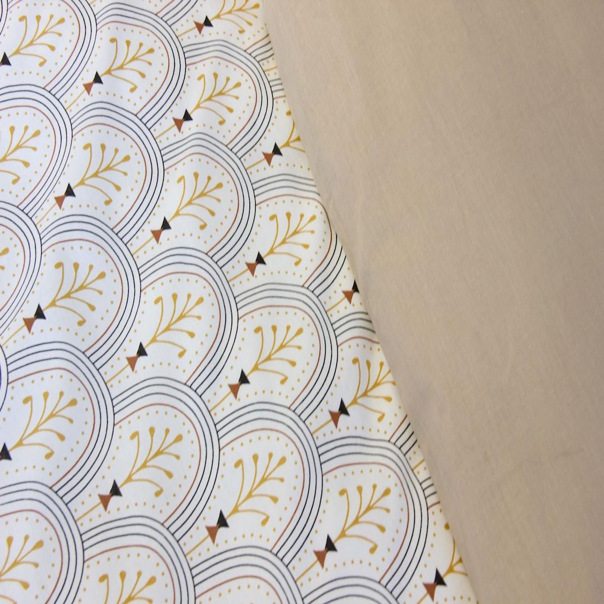 Home collection Parure De Couette 3 Pcs 240x220 100% Coton 57 Fils, Wac