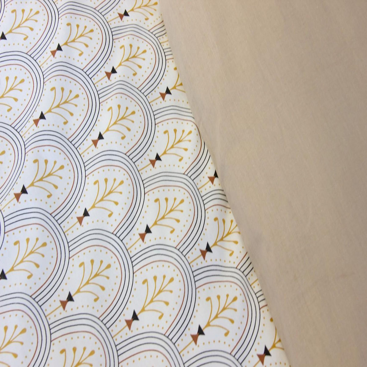 Home collection Parure De Couette 3 Pcs 240x220 100% Coton 57 Fils, Wac