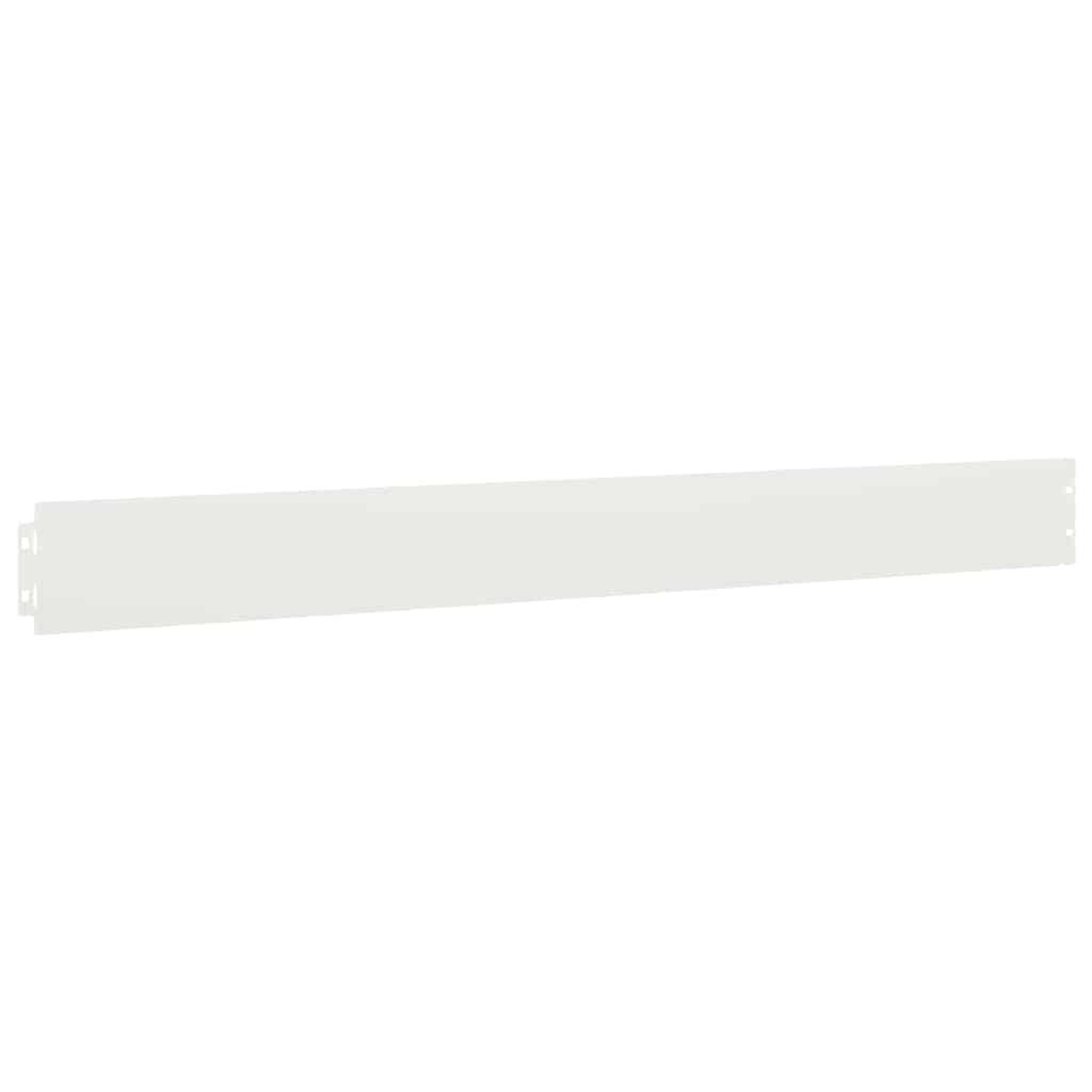 Voir la diapositive 4 : VIDAXL Bordures de pelouse 10 pcs blanc 10x103 cm acier lamine a froid