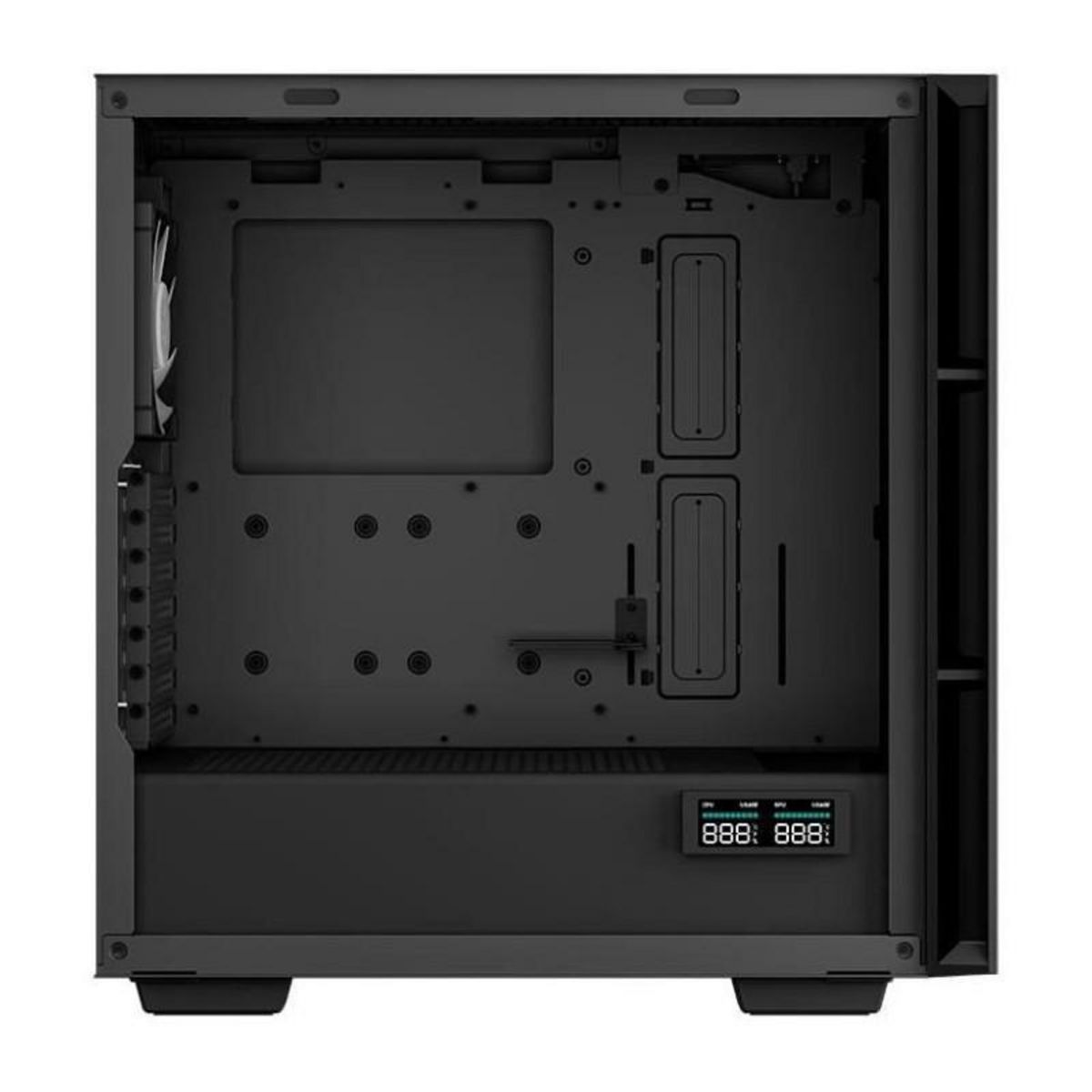 Deepcool Boîtier PC - DEEPCOOL - CH560 Digital (Noir) - Moyen tour - Format ATX - 3x140mm A-RGB + 1x120mm A-RGB