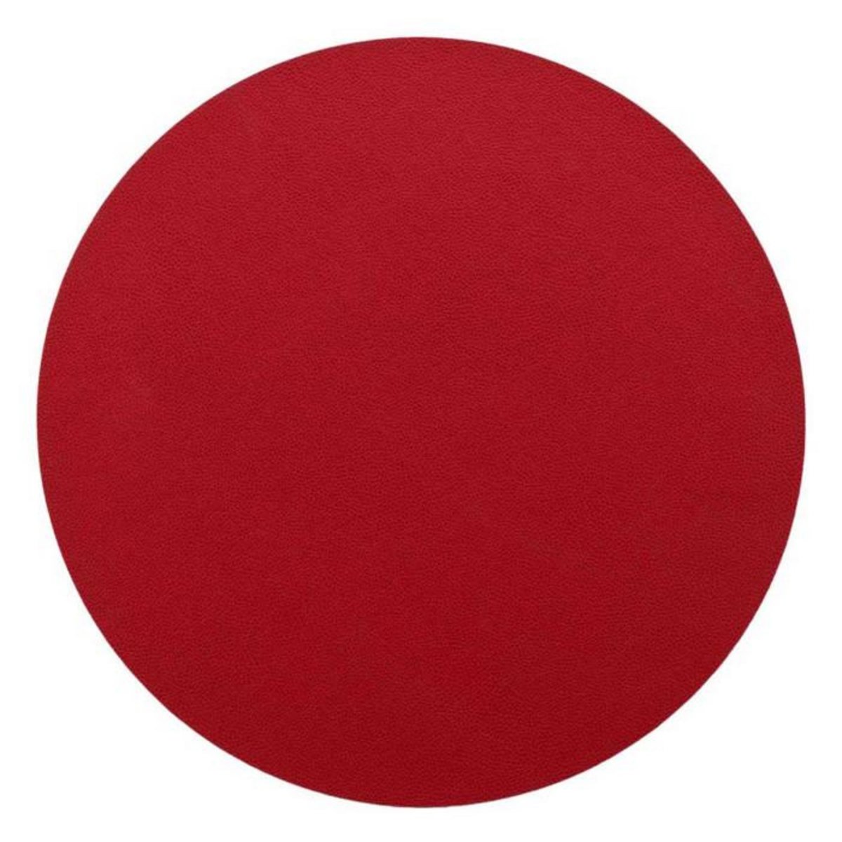 Paris Prix Set de Table Rond  Granis  38cm Rouge