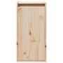 Voir la diapositive 4 : VIDAXL Armoire murale 30x30x60 cm Bois de pin massif