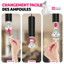 Voir la diapositive 4 : tectake Plafonnier 4 ampoules 4x GU10, 40 W noir