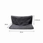 Voir la diapositive 2 : LOVE STORY Hamac de radiateur Roméo pour chat - Gris anthracite