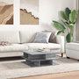 Voir la diapositive 3 : VIDAXL Table basse sonoma gris 70x70x29 cm bois d'ingenierie