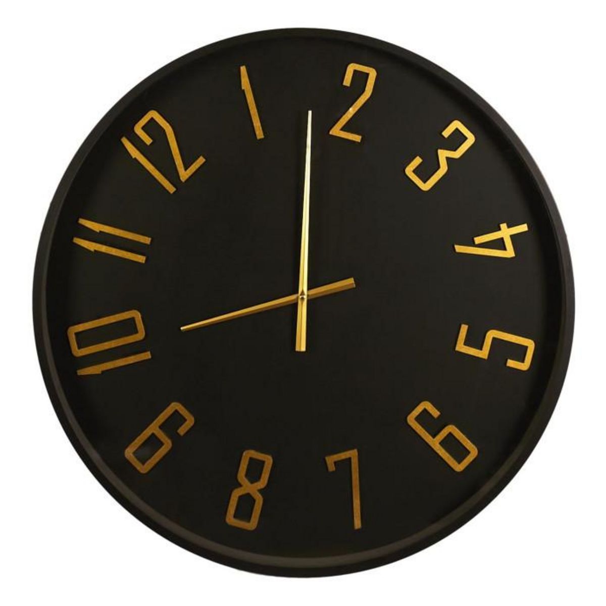 Paris Prix Table Basse Horloge  Lounge  70cm Noir
