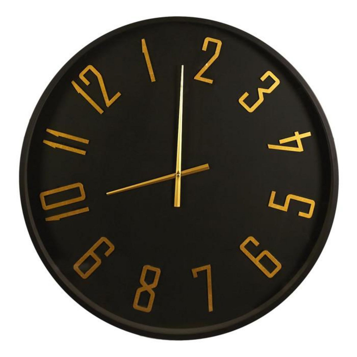Paris Prix Table Basse Horloge  Lounge  70cm Noir