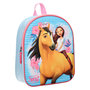 Voir la diapositive 2 : DISNEY Sac maternelle bleu cheval SPIRIT