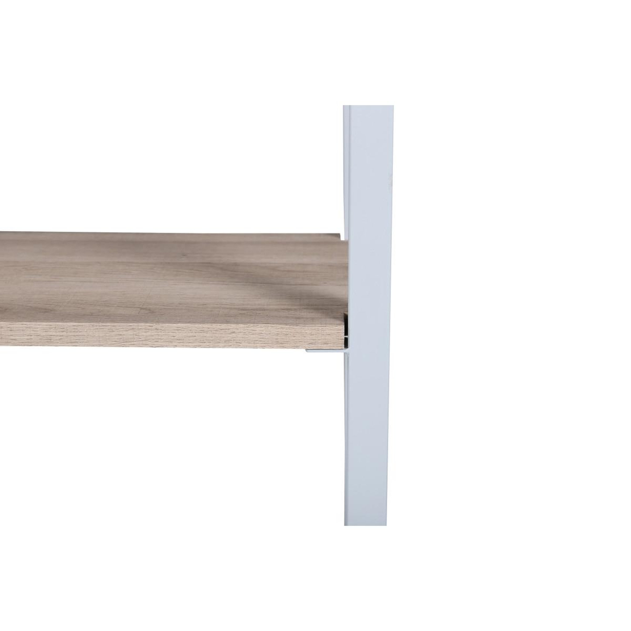 Voir la diapositive 6 : Paris Prix Table de chevet double  rise  70cm naturel & gris