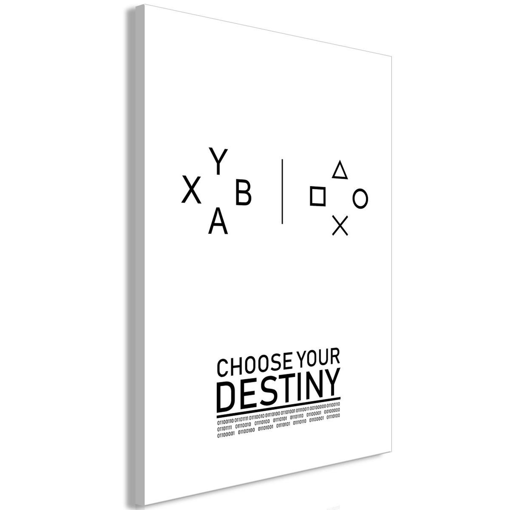 Voir la diapositive 1 : Paris Prix Tableau Imprimé  Choose Your Destiny
