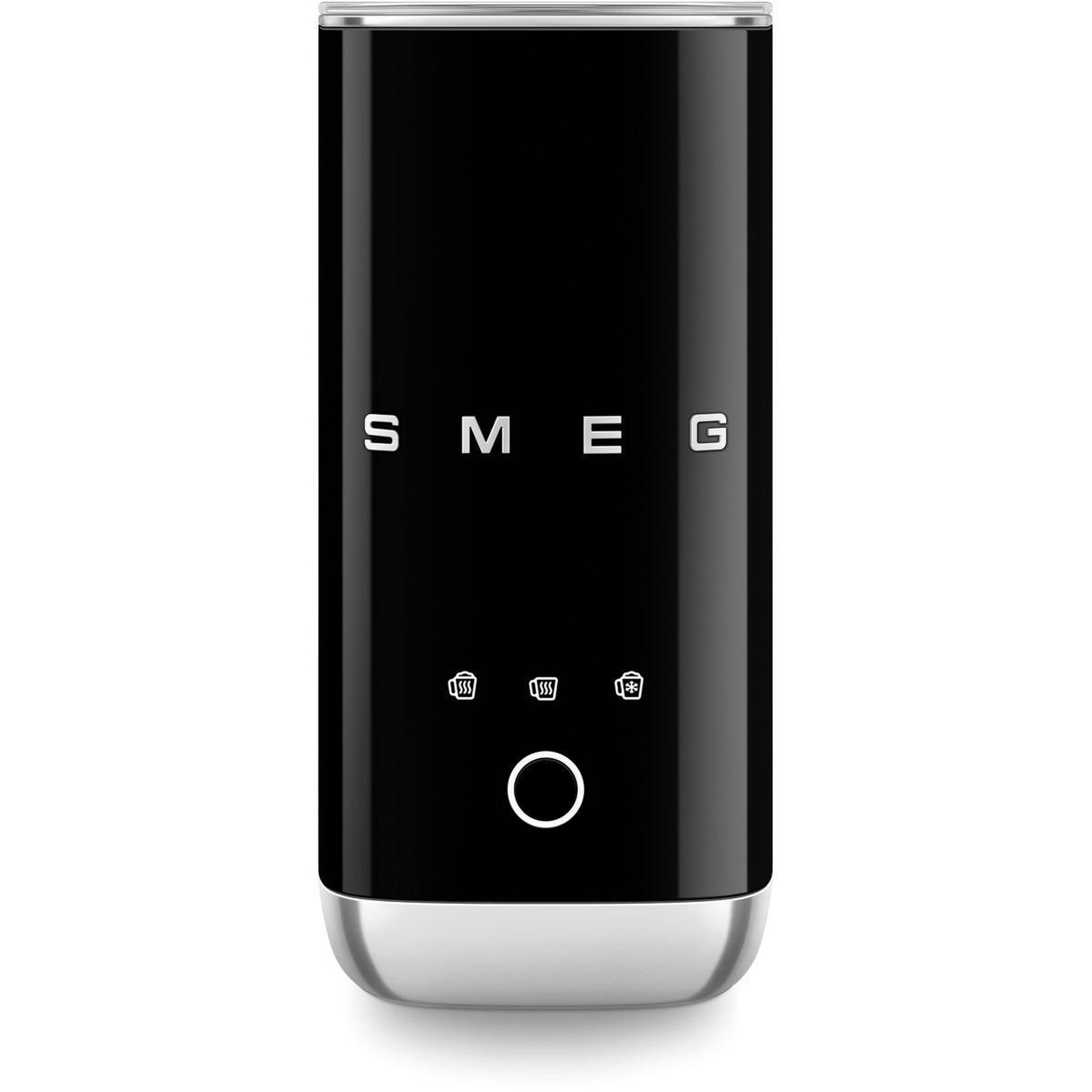 SMEG Mousseur à lait noir années 50 mff02bleu
