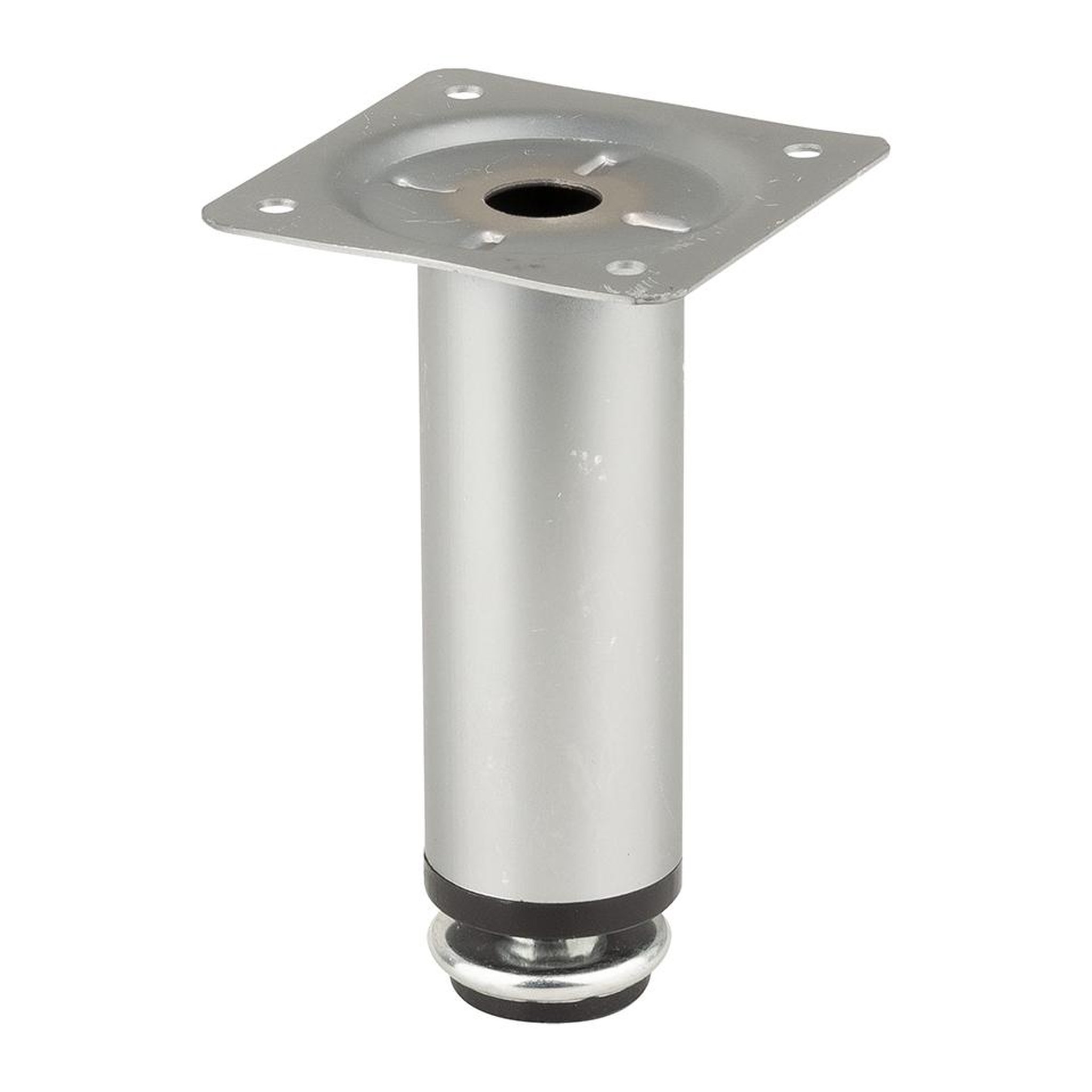 CENTRALE BRICO Pied de meuble fs014 100 mm réglable chrome mat