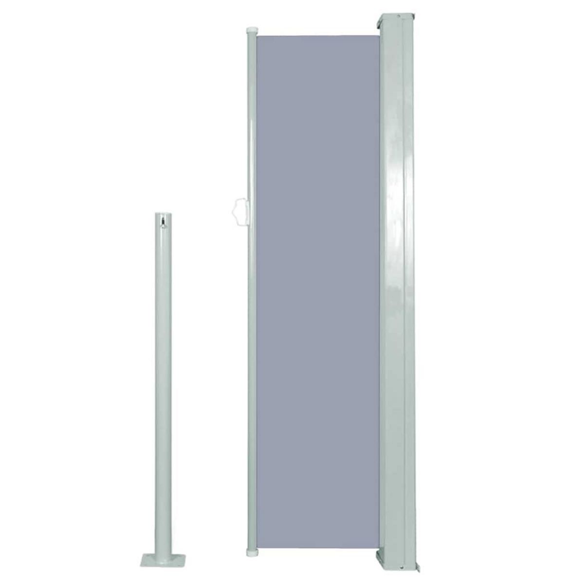 VIDAXL Auvent lateral retractable 120 x 300 cm Gris