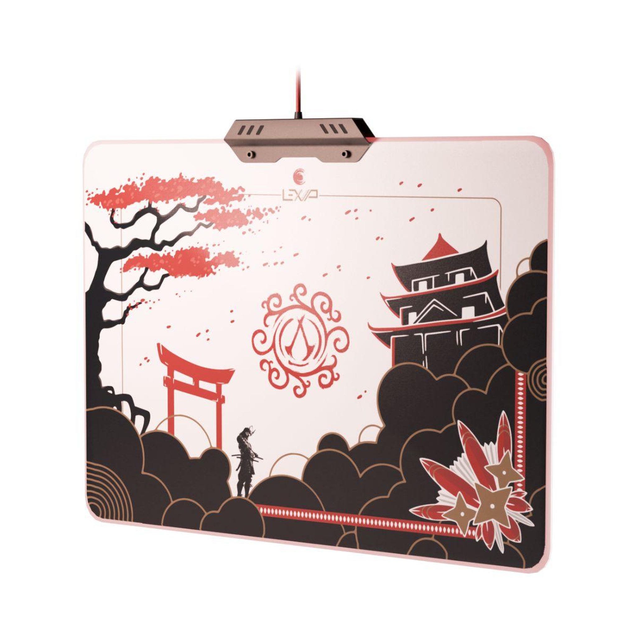 Voir la diapositive 2 : LEXIP Tapis de souris assassin's creed shadows