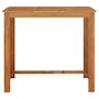 Voir la diapositive 3 : VIDAXL Table de bar de jardin 120x60x105 cm Bois d'acacia solide