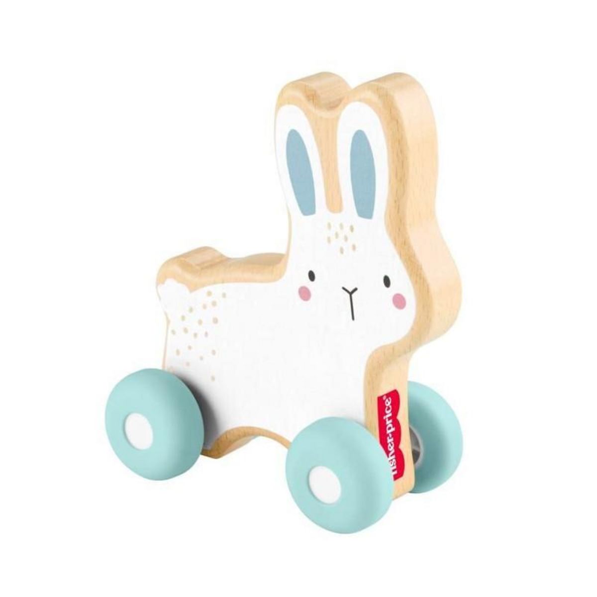 FISHER PRICE LAPIN A POUSSER EN BOIS